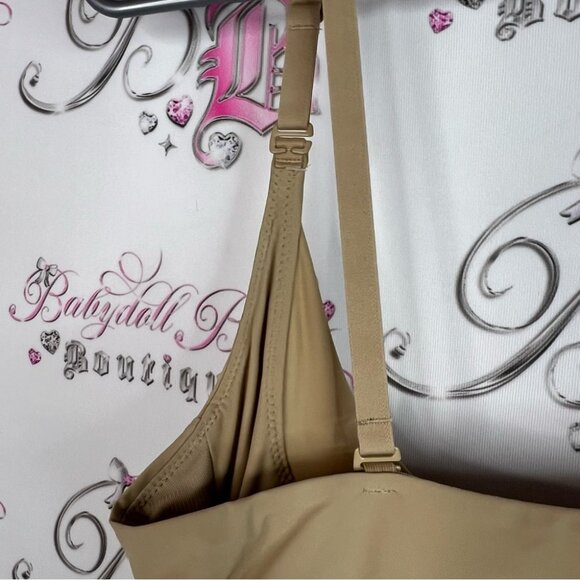 Flexees shapewear dress tank style straps adjustable bustier Beige Shapewear - Picture 6 of 9